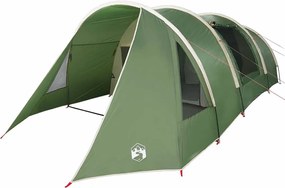 vidaXL Cort tunel pentru 4 persoane Verde și alb 778 x 356 x 210 cm