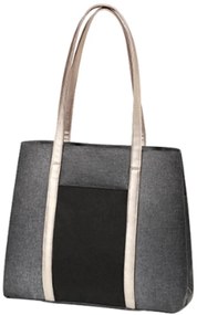 BabyOno Geanta pentru carucior Basic So Dynamic - grafit/aur