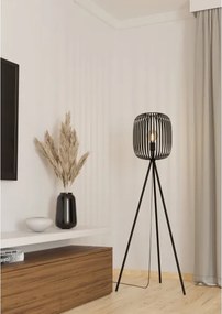 Lampadar ROMAZZINA 1xE27/40W/230V negru Eglo 900522