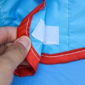 Outsunny Castel Gonflabil cu 2 Tobogane Trambulina și Piscina pentru Copii +3 Ani cu Inflator și Geantă de Transport pentru Interior Exterior 330x265x185 cm Multicolor | Aosom Romania