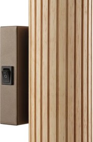 Brilliant - Aplică de perete LAKEWOOD 2xGU10/10W/230V, maro