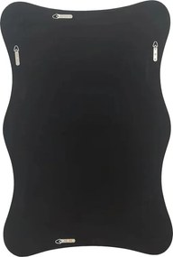 Oglinda de perete decorativa ALICE 120cm argintiu