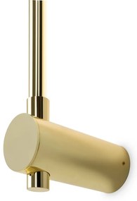 Aplica de perete LED design liniar Rotta auriu 63,5cm
