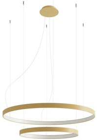 Lustră LED pe cablu RIO LED/80W/230V CRI90 3000K auriu Thoro TH.214