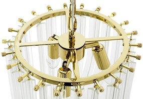 Lustra suspendata design modern Karina L auriu