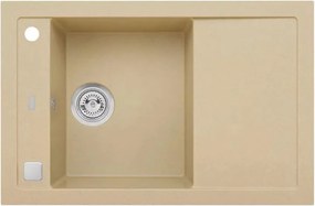 Chiuveta compozit Alveus Formic 30 bej 76x50 cm