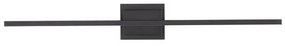Aplica LED pentru oglinda / tablou AZURE negru L-90,5cm