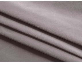 Canapea mov lavandă extensibilă/cu spațiu de depozitare cu tapițerie din catifea 225 cm Hula – Makamii