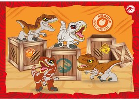 Jurassic World On the Loose 4 az 1-ben puzzle Clementoni