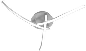 Brilagi - Plafonieră LED STRIPES, 24W/230V, argintie