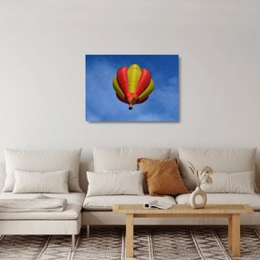 Tablou pe sticlă cu balon zburând (70x50 cm)