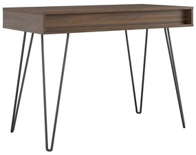 Birou cu aspect de lemn de nuc 49x104 cm Concord – Novogratz