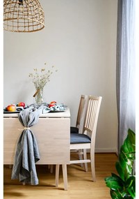 Masă de dining pliabilă din stejar lăcuit mat Rowico Mimi, 120 x 80 cm