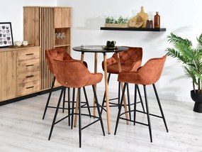 Scaun Lars (cupru + negru). 1110717