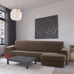 Nueva Textura Huse care se întind foarte bine NIAGARA tutunului canapea cu otoman dreapta (l. 200 - 300 cm)