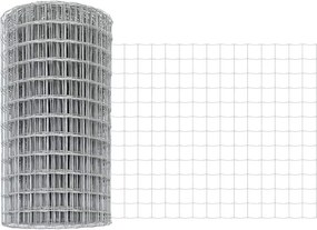 vidaXL Gard Euro 0,4 x 10 m Fier acoperit cu PVC