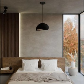 Brilagi - Lampă suspendată pe cablu WABI SABI 1xE27/40W/230V Ø 35 cm negru