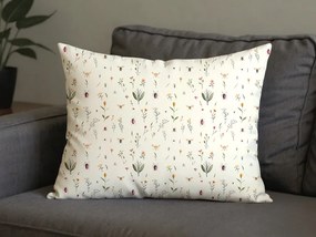 Față de pernă din microfibra INSECTA 70x90 cm, crem