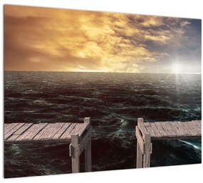 Tablou cu marea (70x50 cm), în 40 de alte dimensiuni noi