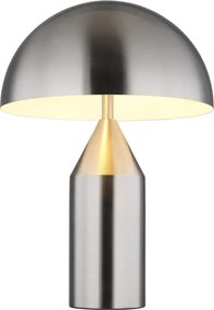 Veioza/Lampa de masa moderna ATOMA nickel