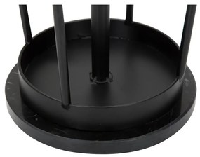 Cuier din metal negru Glam - Mauro Ferretti