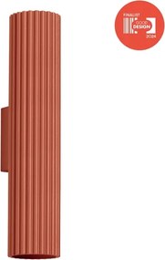 Brilagi - Aplică de perete LED CRESTO 2xGU10/10W/230V 30 cm roșie