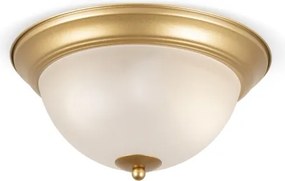 BRILAGI - Plafonieră FRESCO 2xE27/40W/230V diam. 28 cm auriu