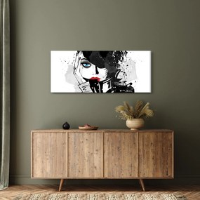 Tablou - Femeia misterioasă (120x50 cm)