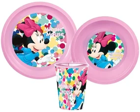 Disney Minnie set de veselă, set din plastic