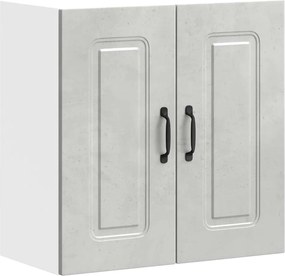 vidaXL Dulap de bucătărie „Kalmar” Lemn prelucrat gri beton