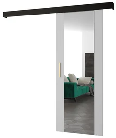Uși culisante 80 cm Slavdro 2 (alb mat + negru mat). 1108805