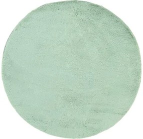 Covor rotund Romantic verde mentă Ø 120 cm