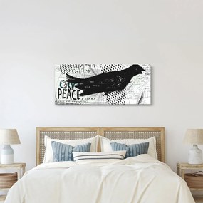 Tablou - Artă stradală - zarvă (120x50 cm)