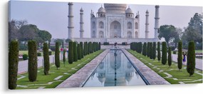 Tablou - Taj Mahal în răsăsrit de soare (120x50 cm)