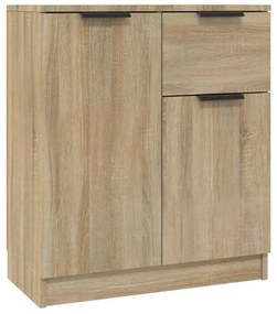 811109 vidaXL Servantă, stejar sonoma, 60x30x70 cm, lemn prelucrat