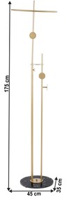 Cuier, auriu, TONIR TIP 2