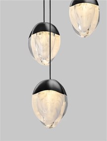 Lustra cu 12 pendule LED ALICIA