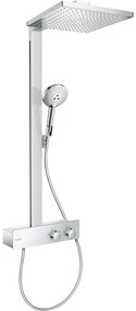 Set de dus Showerpipe 300, cu termostat 350, crom
