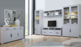 Set living 5 piese Jasper gri deschis