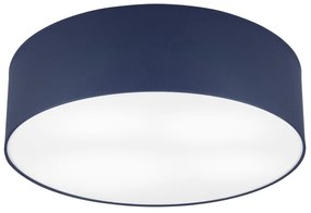 Plafonieră SIRJA PASTEL DOUBLE 4xE27/15W/230V d. 45 cm albastru închis