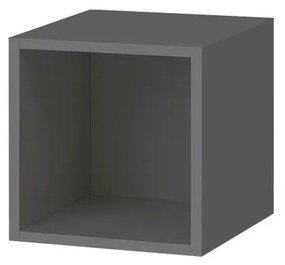 Boxie dulap de perete deschis 40x40x37 cm antracit
