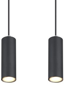Lustra cu 4 pendule design modern ROBBY negru