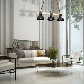 Lustră pe lanț FARO 3xE27/60W/230V