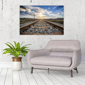 Tablou - Cale ferată (90x60 cm)