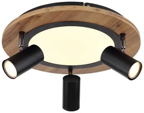 Spot LED KASSU 3xGU10/5W + LED/15W/230V Globo 67307D