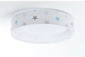 LED lampă reglabilă GALAXY KIDS LED/24W/230V stele alb/gri/albastru + DO