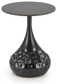 Măsuță de cafea Goccia, marmură neagră / negru
