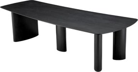Masa design LUX Bergman L Charcoal grey, 300x120cm