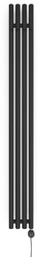 Oltens Stang (e) încălzitor electric 180x20.5 cm negru 55112300