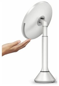 Oglindă Simplehuman cu luminozitate reglabilă Dual LED, alb